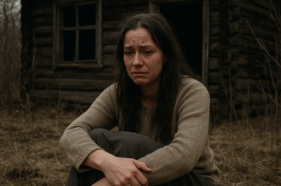 Mi esposo me dejó en una cabaña abandonada y se llevó a mis hijos… pero no sabía lo que le esperaba.