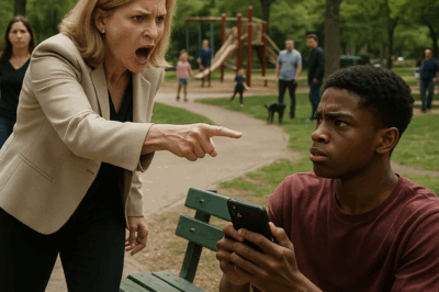 Mujer racista llama a la policía por joven negro, pero su madre llega y la deja sin palabras…
