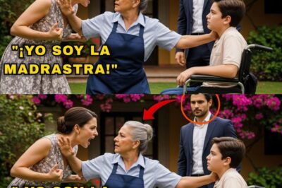 MILLONARIO DESCUBRE A SU SIRVIENTA PROTEGIENDO A SU HIJO LISIADO, Y QUEDA ESPANTADO AL VER LA VERDAD