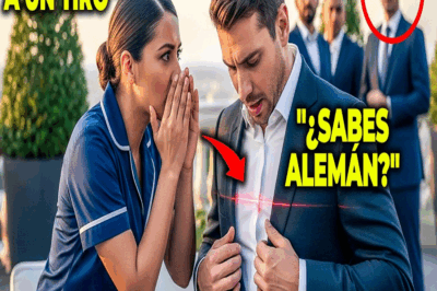 La limpiadora oyó a los empresarios hablar alemán… y advirtió al magnate