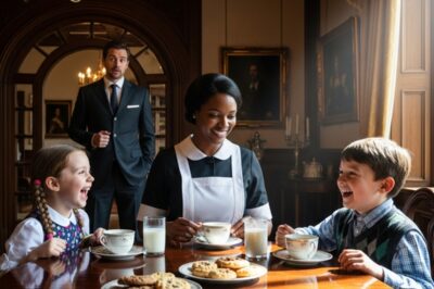 Millonario llegó temprano a casa — Lo que vio a su empleada doméstica haciendo con sus hijos lo hizo llorar.