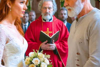 ABANDONADA EN EL ALTAR, SE CASÓ CON UN MENDIGO ANCIANO… LO QUE DESCUBRIÓ FUE SURREALISTA