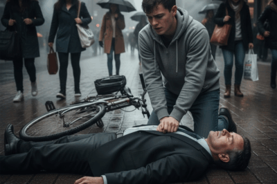 NOTICIA VIRAL: EL ESTUDIANTE QUE PERDIÓ SU EXAMEN POR SALVAR A UN PRESIDENTE DE EMPRESA INCONSCIENTE — Y CÓMO SU VIDA CAMBIÓ PARA SIEMPRE 💥