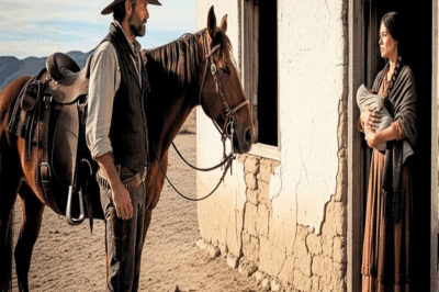 Compró una Cabaña en el Desierto para Morir Solo… Pero Encontró a una Mujer con un Bebé Escondidos