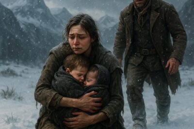 ¿Vienes conmigo?”, le dijo el hombre de la montaña a la joven, g.o.l.p.e.a..d.a. por su c.r.u.e.l esposo por dar a luz a tres niñas. Diciembre mordía Montana con dientes de hielo.