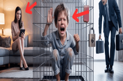 MILLONARIO DESCUBRE HIJO DE 6 AÑOS ENCERRADO EN JAULA DE PERRO – MADRASTRA LO TUVO 35 HORAS
