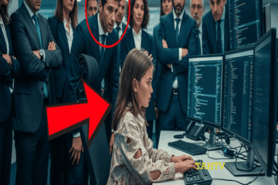 CEO Entra en Pánico al Fallar el Sistema — Hija del Conserje lo Repara y Sorprende a Todos