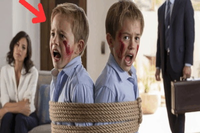 PADRE RICO DESCUBRE HIJOS GEMELOS AMARRADOS ESPALDA CON ESPALDA – MADRASTRA DOCUMENTA CADA TORTURA