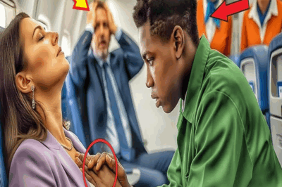 Esposa de multimillonario colapsa en vuelo — un joven conserje sorprende a todos con lo impensable”