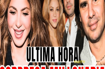 SHAKIRA EN LAGRIMAS por BELLA SORPRESA de ANTONIO DE LA RUA en NUEVA YORK ¡ÚLTIMA HORA!