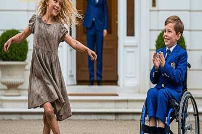 MILIONÁRIO VÊ MENINA POBRE SEM-TETO DANÇANDO PARA O FILHO PARALISADO MAS REVELOU ALGO QUE CHOCOU