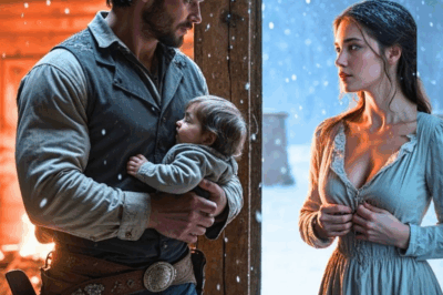 Un ranchero viudo buscaba leche para su recién nacido, hasta que la vecina lo golpeó con el pecho lleno.