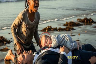 Un BEBÉ y un MILLONARIO son arrastrados por la MAREA… hasta que aparece una NIÑA NEGRA sin hogar