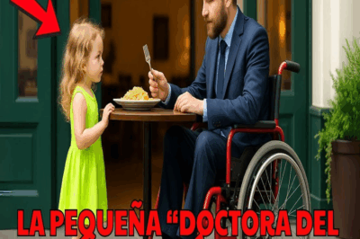 Niña pobre le dice a millonario paralítico: “Tus sobras por una cura”… y todo cambia.