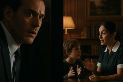 “Padre millonario oía voces extrañas… pero era su criada enseñando a su hijo en 5 idiomas”