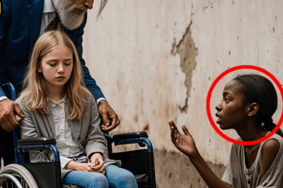 Niña Negra Sin Hogar Dijo “Sé Cómo Hacer Que Tu Hija Vuelva A Caminar” –El Millonario Quedó en SHOCK