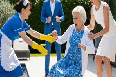 POR FAVOR, NO SÉ NADAR—la madre del MILLONARIO suplicó…la SIRVIENTA la salvó de su ambiciosa nuera