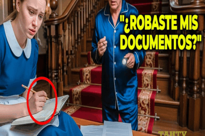 Millonario descubre a la sirvienta en la oscuridad… y queda en shock al ver lo que planeaba