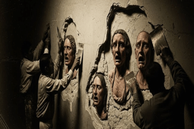 Cuando los pintores rasparon la pared en Zacatecas, aparecieron retratos hechos con piel humana