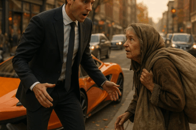 Millonario se detiene frente a una mendiga y dice: “Tú eres mi madre”