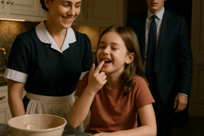 Multimillonario llega a casa y encuentra a su empleada enseñando a su hija a cocinar