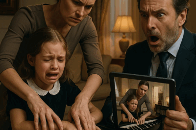 MADRASTRA APLASTA MANOS DE NIÑA PRODIGIO DEL PIANO – PADRE MILLONARIO DESCUBRE VERDAD EN CÁMARAS