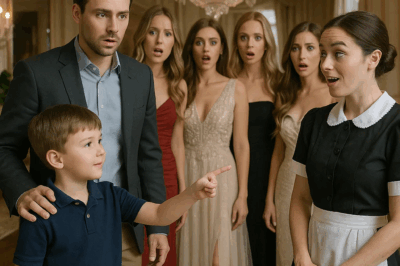 Millonario pidió a su hijo elegir una madre entre 5 ricas… pero él escogió a la criada pobre