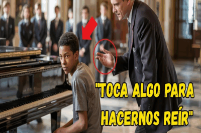El DIRECTOR mandó a un NIÑO POBRE a tocar el piano para humillarlo… pero no imaginó lo que pasaría