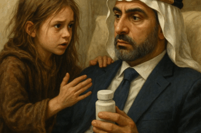 La niña pobre le advierte al magnate árabe paralizado: “No tomes esa medicina, vas a estar bien…