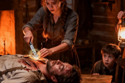 ¡La hija de la viuda cura al vaquero, sin saber que él le pagará con amor!