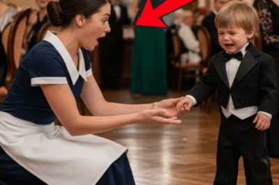 El hijo del millonario rompía platos… hasta que una camarera callada le ofreció su mano.