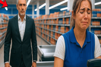 EL CEO ENTRÓ DISFRAZADO A UNA TIENDA — Y SE TOPÓ CON UNA CAJERA LLORANDO