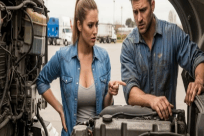 Mecánico Ayuda a Camionera Sin Dinero Gratis—Horas Después, Su Taller Está Rodeado de…