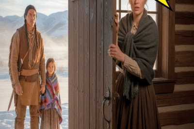 LA VIUDA PASABA SU CUMPLEAÑOS SOLA — HASTA QUE UN GUERRERO APACHE Y SU HIJA LLAMARON A SU PUERTA CON