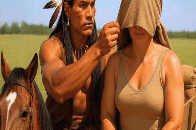 Un Apache pagó $2 por una novia con un saco en la cabeza en una subasta y se sorprendió