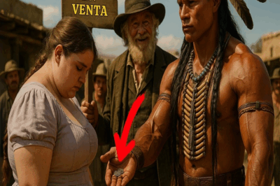 Nadie Quería Comprar A La Joven En La Subasta Por Ser Obesa… Pero Un Apache Viudo Sorprendió A Todos