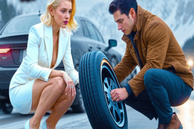 ELLA QUEDÓ ATRAPADA EN LA NIEVE… SIN SABER QUE EL HOMBRE QUE LA SALVARÍA ERA UN MILLONARIO FUGITIVO.