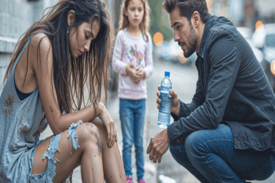 “SEÑOR, AYUDE A MI MAMÁ”, DIJO LA NIÑA AL DESCONOCIDO… SIN SABER QUE ERA UN MILLONARIO Y CAMBIARÍA