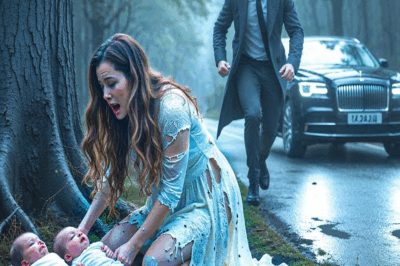 NOVIA ES ABANDONADA CON DOS BEBÉS EN EL BOSQUE, HASTA QUE UN MILLONARIO FRENA Y CORRE HACIA ELLA…