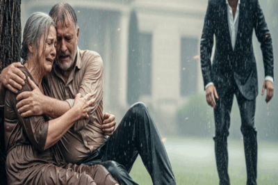 💔 MILLONARIO LLEGA SIN AVISAR ENCUENTRA SUS PADRES BAJO LA LLUVIALO QUE HIZO DEJÓ TODOS SIN PALABRAS