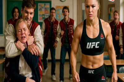 Un Hooligan Estranguló A La Hija De Ronda Rousey, Sin Saber Que Su Madre Era Una Leyenda De Las MMA…