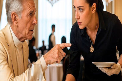 “¿DE DÓNDE SACASTE ESO?” – EL MILLONARIO LLORÓ AL VER EL COLLAR DE UNA CAMARERA…