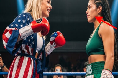 Campeona de box de EUA humilla a una joven mexicana antes del combate… pero cae en el primer round…