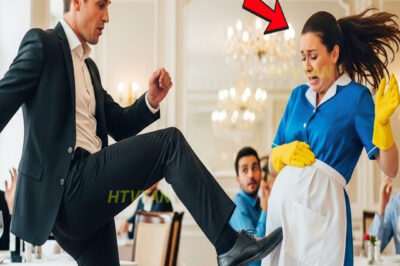 HIJO DEL MILLONARIO PATEÓ A UNA EMBARAZADA… SIN SABER QUIÉN ERA SU ESPOSO…