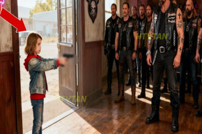 Niña Pequeña Apuntó Con Un Arma A Unos Motociclistas Y Preguntó: “¿Quién Es Mi Padre?”