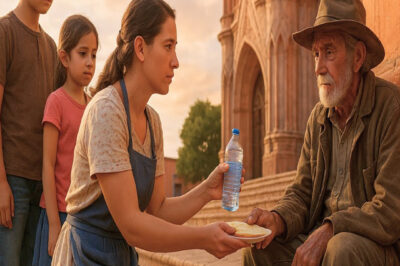 Mujer humilde heredó toda la fortuna de un anciano… después de darle un simple taco…