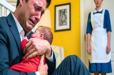 MILLONARIO VIUDO NO AGUANTABA MÁS… HASTA QUE LA NIÑERA SUSURRÓ UNA FRASE QUE NADIE ESPERABA…