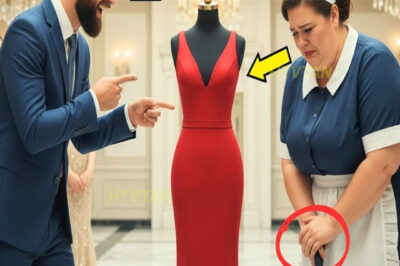 “¡ME CASO CONTIGO SI ENTRAS EN ESTE VESTIDO!” EL MILLONARIO SE BURLÓ… MESES DESPUÉS QUEDÓ EN SHOCK…