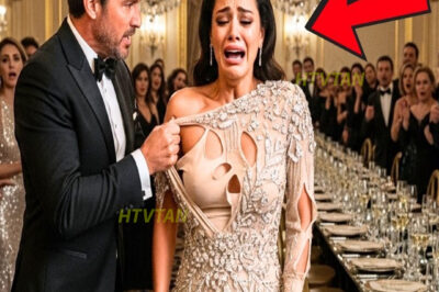 SU MARIDO LA HUMILLÓ EN PÚBLICO ROMPIÉNDOLE EL VESTIDO — Y SU SUEGRA MILLONARIA HIZO LO QUE NADIE…