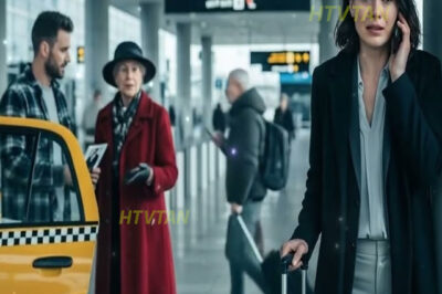 OLVIDADA POR SU MARIDO EN EL AEROPUERTO, YA IBA A IRSE… PERO SE CONGELÓ AL OÍR A SU SUEGRA HABLAR…